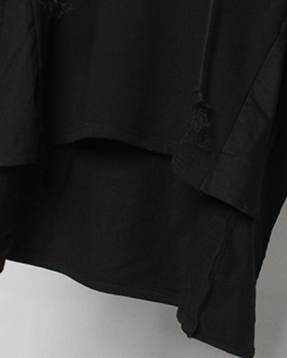 Ninja-Inspired Futuristic Cape Hoodie - winter techwear - Ninja-Inspired Cape Hoodie for Stylish Techwear - View 14