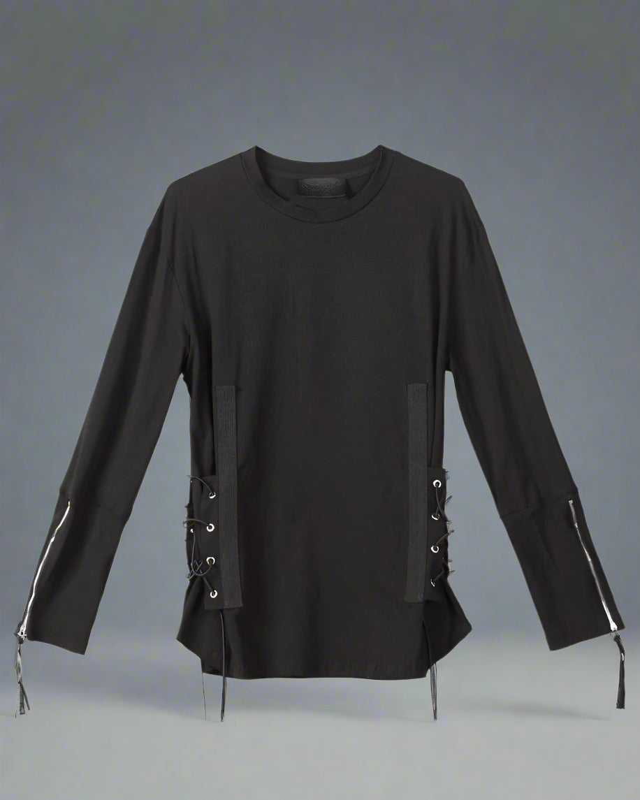 Ninja-Inspired Techwear Bandage Tee -  comfortable techwear - Ninja-Inspired Techwear Bandage Tee for Urban Style - View 4