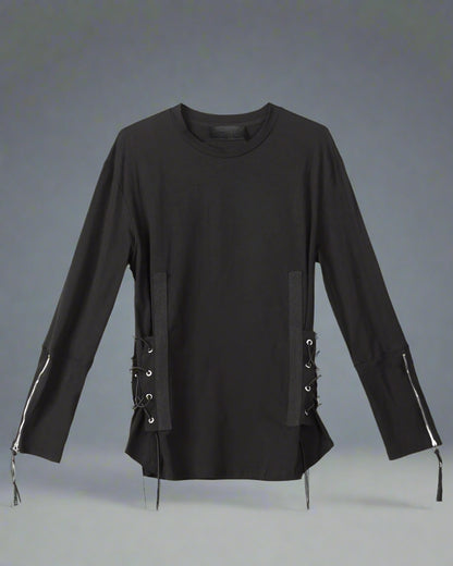 Ninja-Inspired Techwear Bandage Tee -  comfortable techwear - Ninja-Inspired Techwear Bandage Tee for Urban Style - View 4