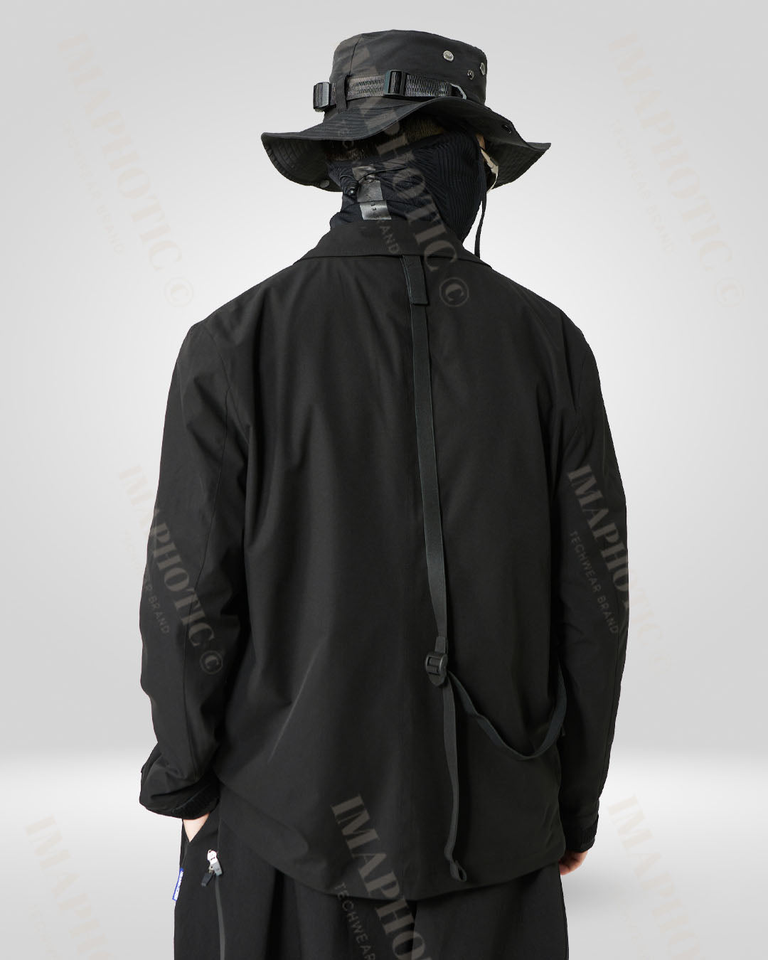 Oversized Tactical Suit Jacket -  functional blazer - Oversized Tactical Suit Jacket for Stylish Adventures - View 4