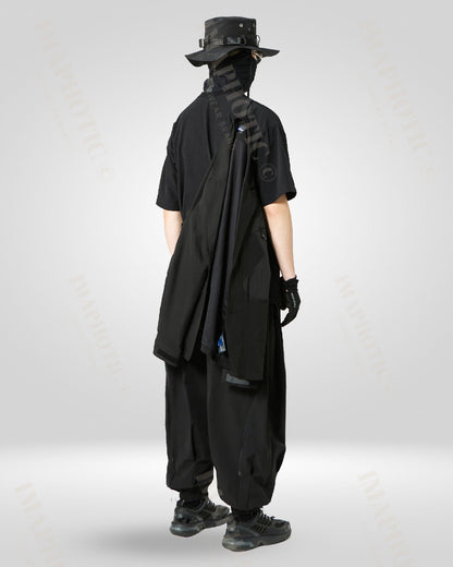 Oversized Tactical Suit Jacket -  lightweight blazer - Oversized Tactical Suit Jacket for Stylish Adventures - View 5
