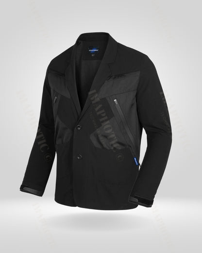Oversized Tactical Suit Jacket - water-repellent jacket - Oversized Tactical Suit Jacket for Stylish Adventures - View 2