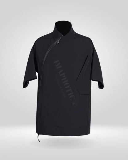 Performance Zipper Pocket Tactical Short Sleeve Shirt -  lightweight - Innovative Tactical Short Sleeve Shirt with Zipper Pockets - View 3