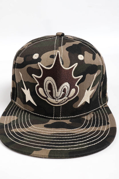 Playful Camo Character Cap -  comfortable streetwear cap - Playful Camo Character Cap for Fun Outdoor Adventures - View 12