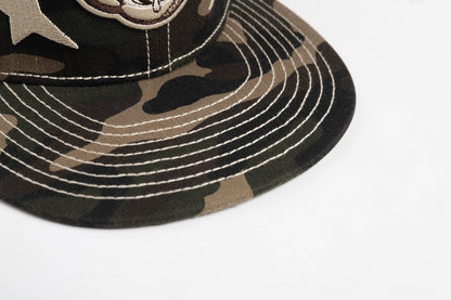 Playful Camo Character Cap -  comfortable streetwear cap - Playful Camo Character Cap for Fun Outdoor Adventures - View 5