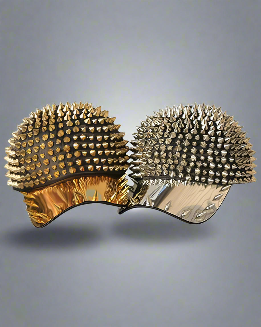 Punk Rivet Cap Adventure Hat - durable adventure hat - Punk Rivet Cap: Stylish Adventure Hat for Daily Wear - Main view