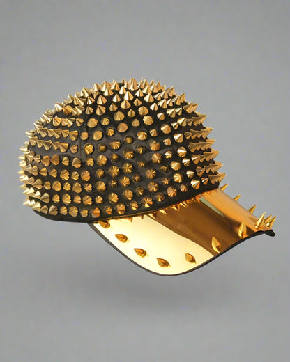 Punk Rivet Cap Adventure Hat -  rivet cap - Punk Rivet Cap: Stylish Adventure Hat for Daily Wear - View 5