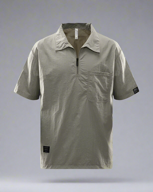 Quick-Dry Polo for Summer Adventures - breathable polo - Quick-Dry Polo for Summer Outings and Activities - Main view