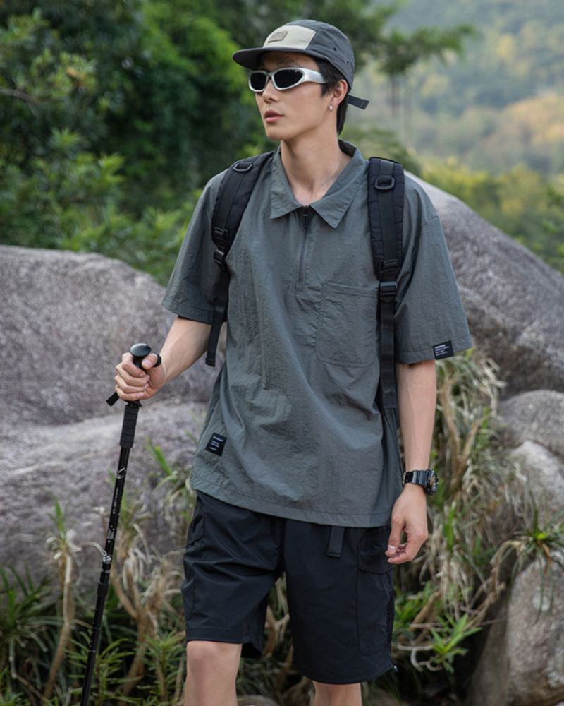 Quick-Dry Polo for Summer Adventures - breathable polo - Quick-Dry Polo for Summer Outings and Activities - View 10