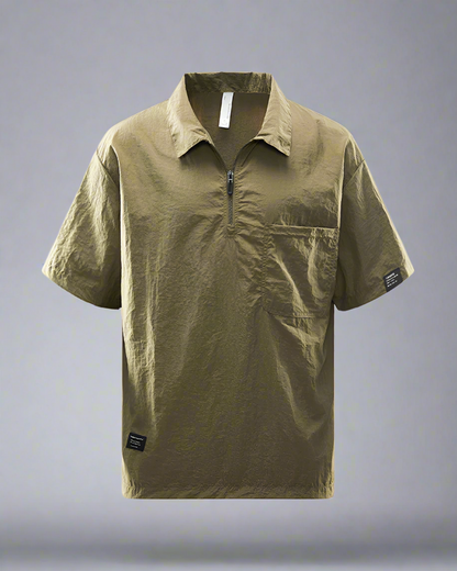 Quick-Dry Polo for Summer Adventures -  comfortable summer shirt - Quick-Dry Polo for Summer Outings and Activities - View 4