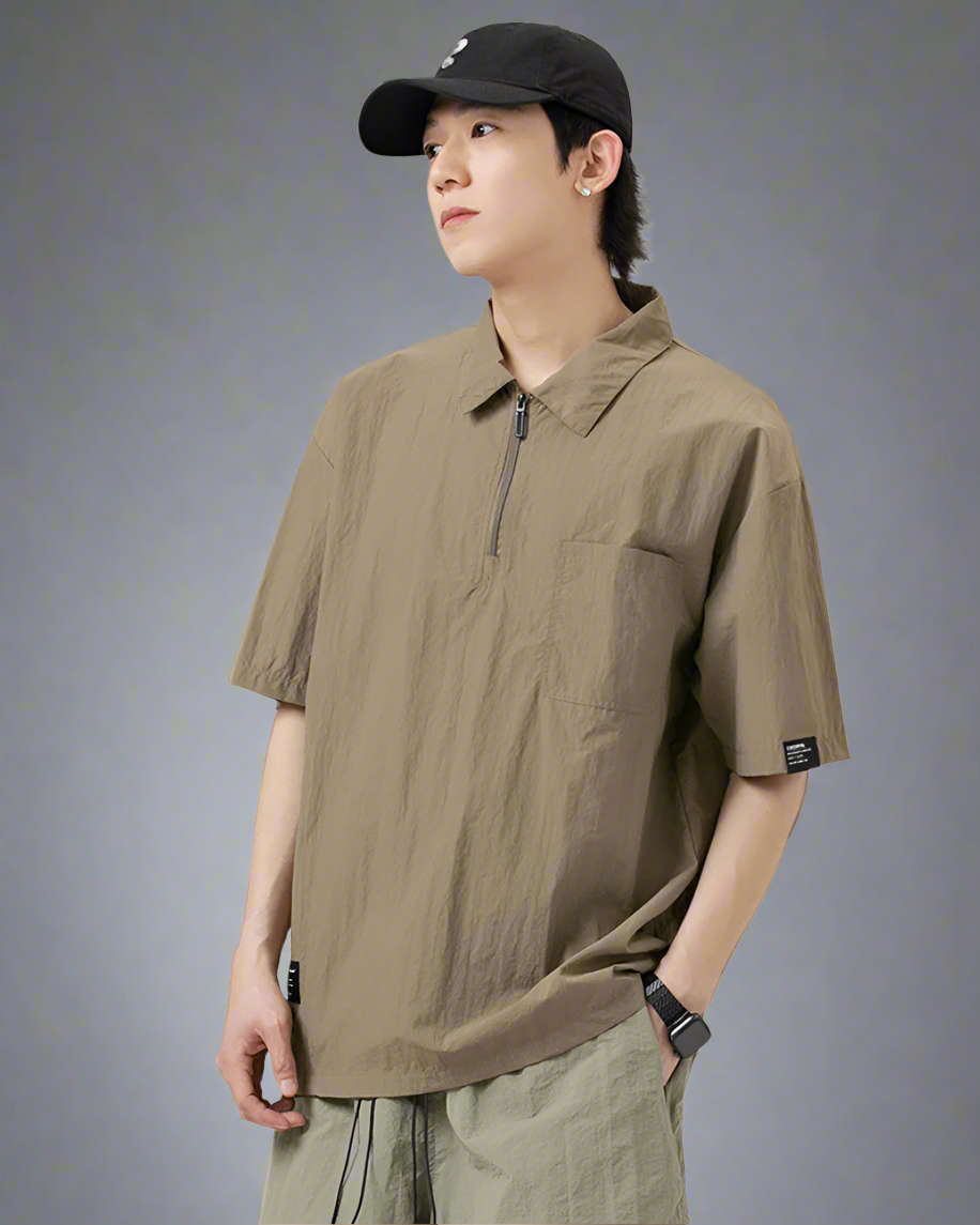 Quick-Dry Polo for Summer Adventures -  polo shirt - Quick-Dry Polo for Summer Outings and Activities - View 7