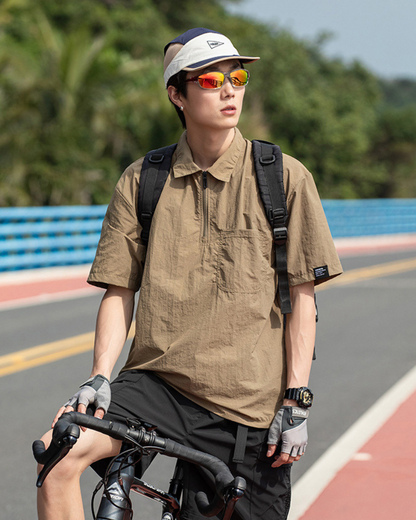 Quick-Dry Polo for Summer Adventures - quick-dry - Quick-Dry Polo for Summer Outings and Activities - View 11