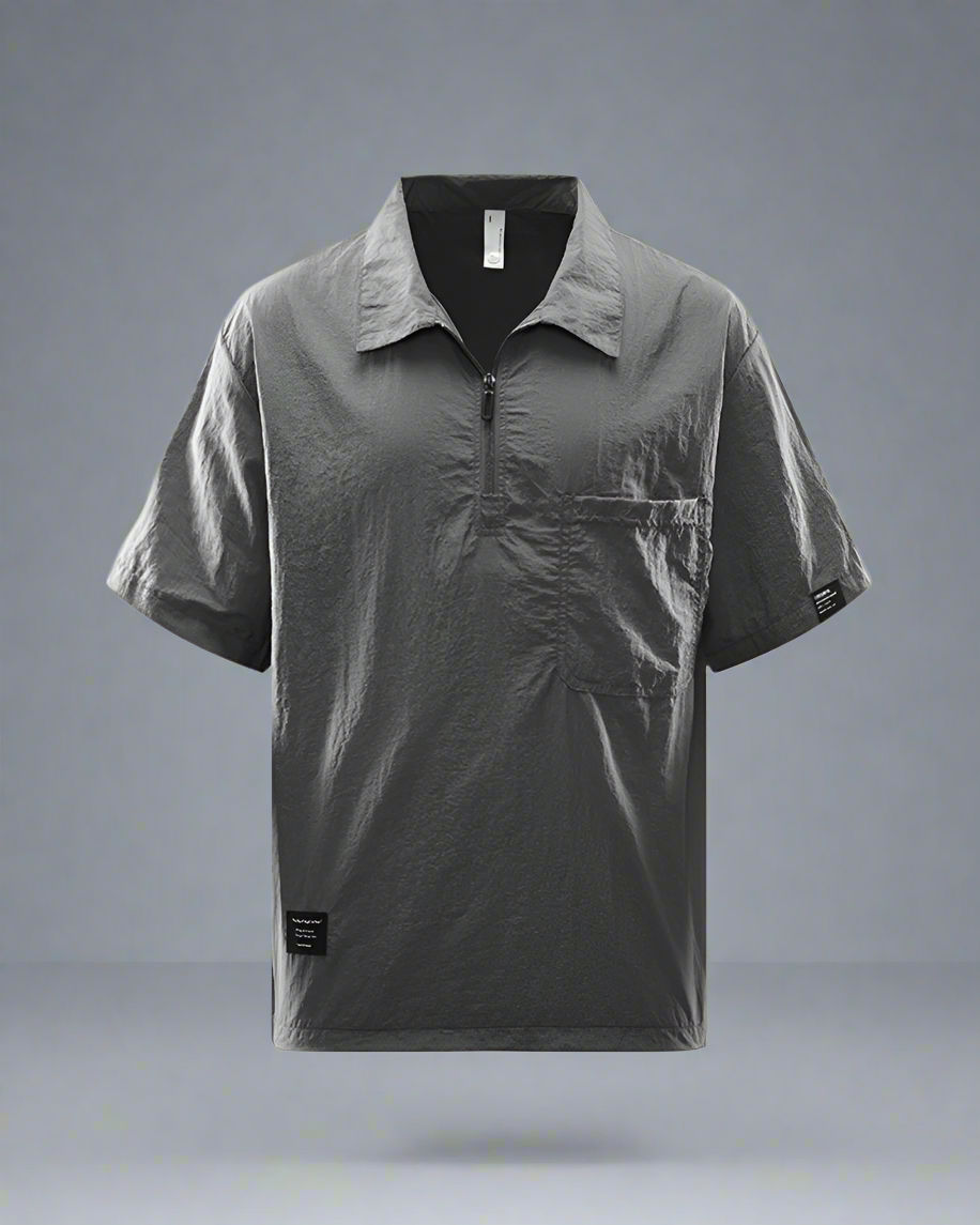 Quick-Dry Polo for Summer Adventures - quick-dry - Quick-Dry Polo for Summer Outings and Activities - View 2