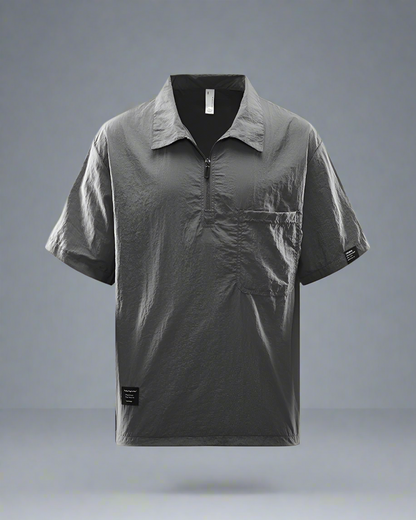 Quick-Dry Polo for Summer Adventures - quick-dry - Quick-Dry Polo for Summer Outings and Activities - View 2