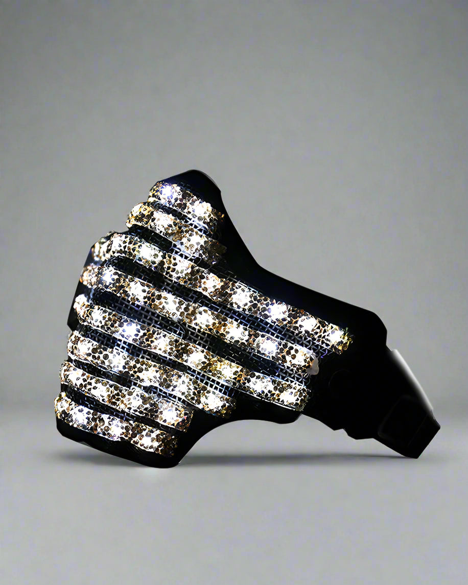 Radiant Cyberpunk Glow Mask - cyberpunk mask - Radiant Cyberpunk Glow Mask for Events and Nighttime Wear - Main view
