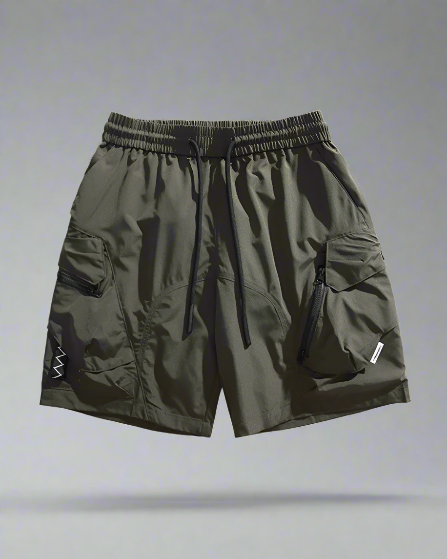 Rapid-Dry Adventure Cargo Shorts -  adjustable waist shorts - Quick-Dry Cargo Shorts for Outdoor Activities - View 4
