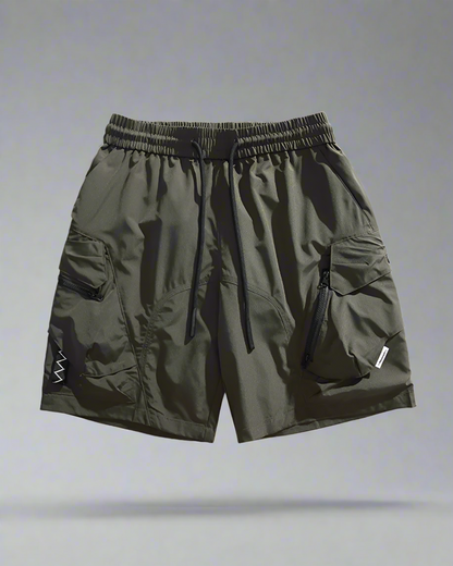 Rapid-Dry Adventure Cargo Shorts -  adjustable waist shorts - Quick-Dry Cargo Shorts for Outdoor Activities - View 4
