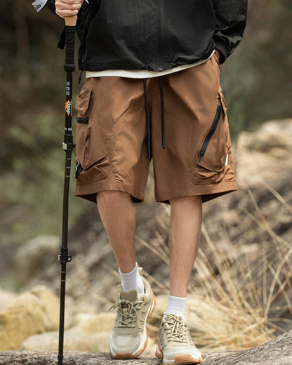Rapid-Dry Adventure Cargo Shorts -  breathable shorts for summer - Quick-Dry Cargo Shorts for Outdoor Activities - View 6