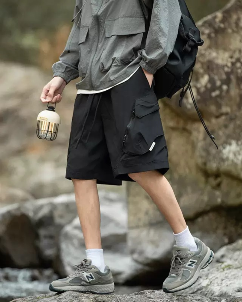 Rapid-Dry Adventure Cargo Shorts -  cargo shorts - Quick-Dry Cargo Shorts for Outdoor Activities - View 7