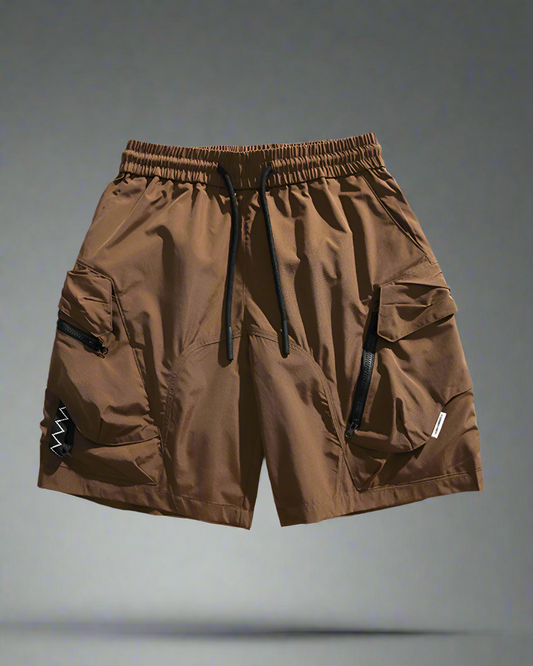 Rapid-Dry Adventure Cargo Shorts - outdoor cargo shorts - Quick-Dry Cargo Shorts for Outdoor Activities - Main view