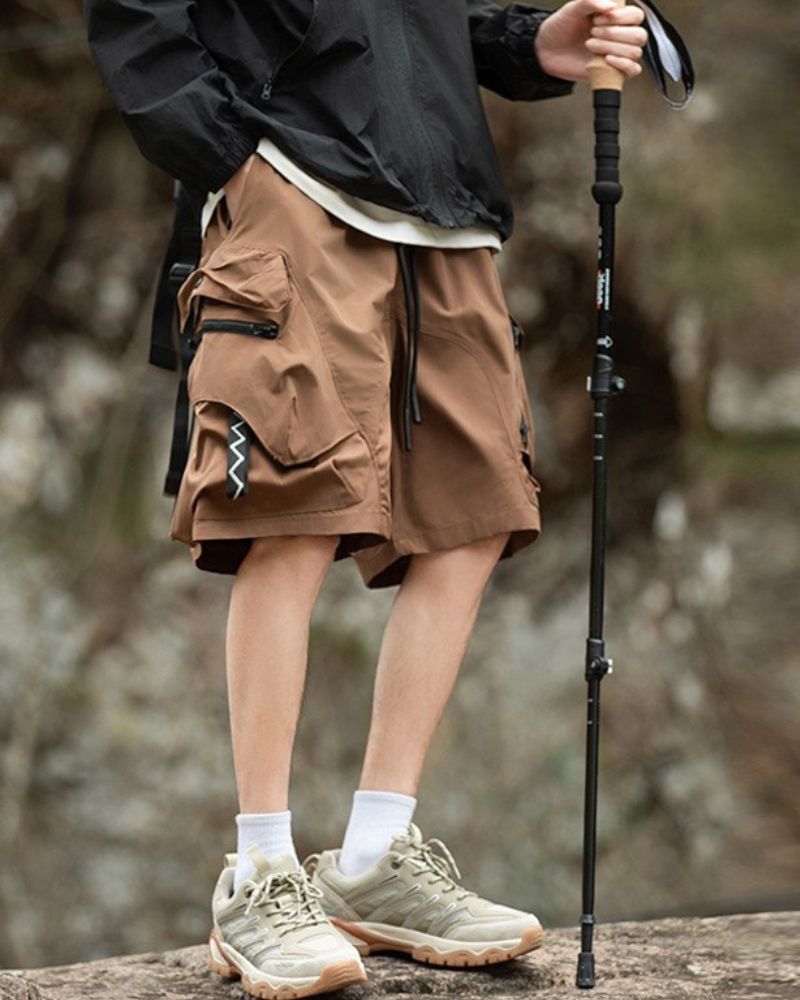 Rapid-Dry Adventure Cargo Shorts - quick-dry - Quick-Dry Cargo Shorts for Outdoor Activities - View 11