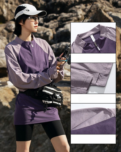 Rapid-Dry Long Sleeve Active Tee -  breathable activewear - Quick-Dry Long Sleeve Active Tee for Outdoor Activities - View 11
