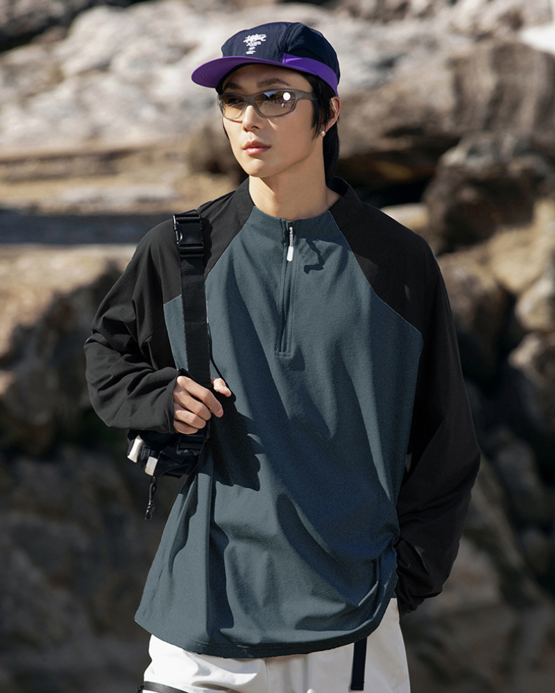 Rapid-Dry Long Sleeve Active Tee - moisture-wicking shirt - Quick-Dry Long Sleeve Active Tee for Outdoor Activities - View 2