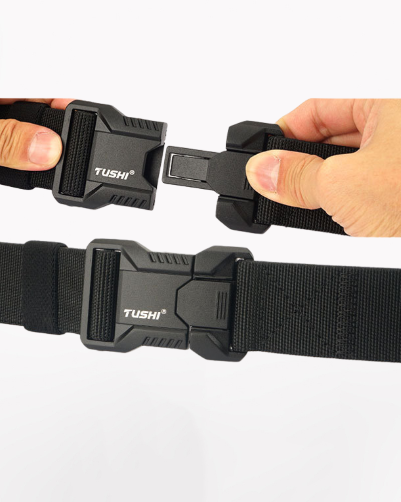 Rapid Release Nylon Tactical Belt -  streetwear - Comfortable Tactical Belt with Durable Buckle - View 8