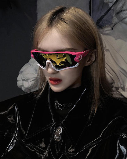 Rebel Chic Cyberpunk Shades - cyberpunk shades - Rebel Chic Cyberpunk Shades for Ultimate Style - View 7
