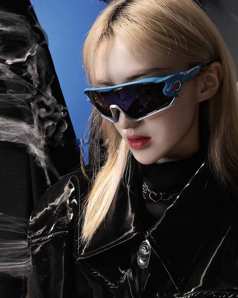 Rebel Chic Cyberpunk Shades -  fashion sunglasses - Rebel Chic Cyberpunk Shades for Ultimate Style - View 5
