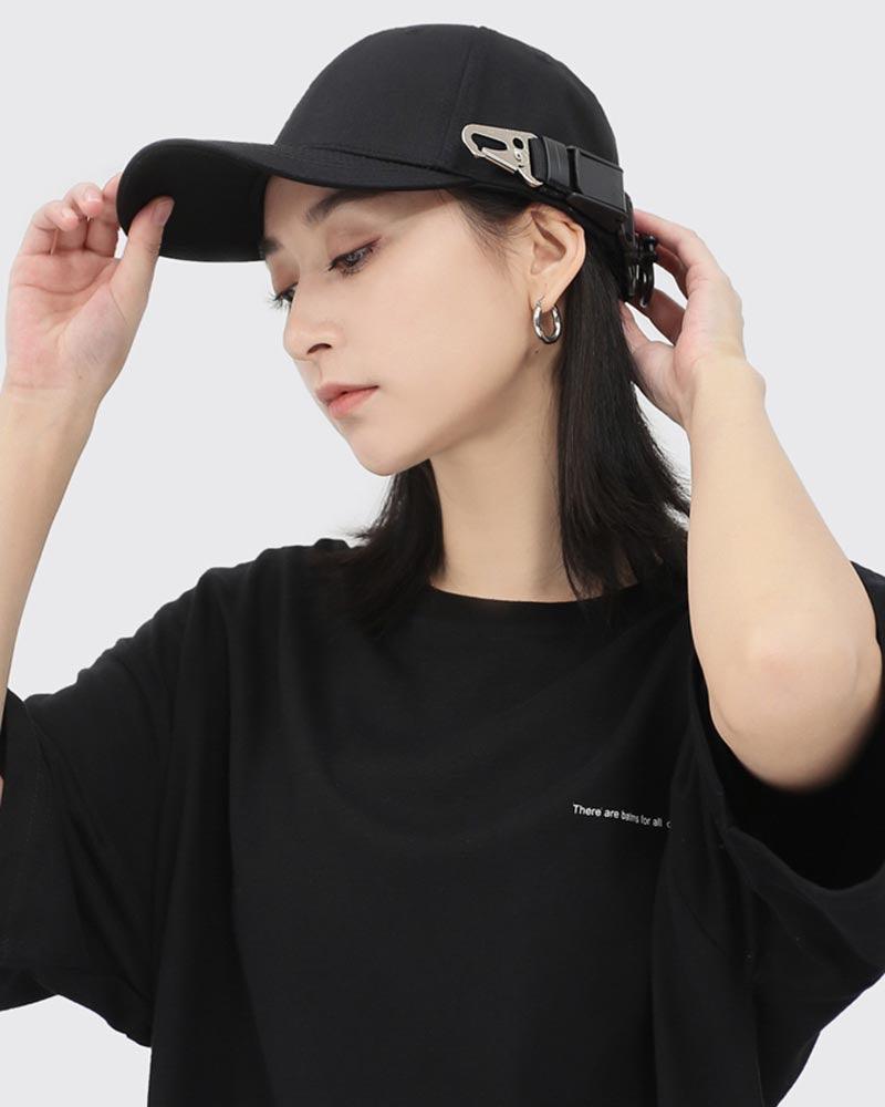 Rebel Style Buckle Cap -  comfortable cap - Comfortable Buckle Cap for All-Day Wear - View 5