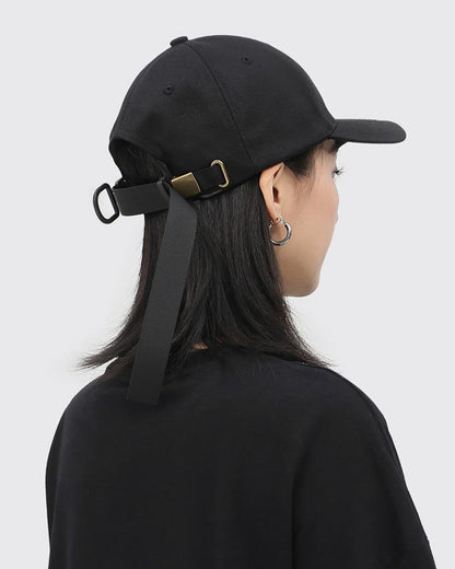 Rebel Style Buckle Cap - polyester cotton cap - Comfortable Buckle Cap for All-Day Wear - View 2