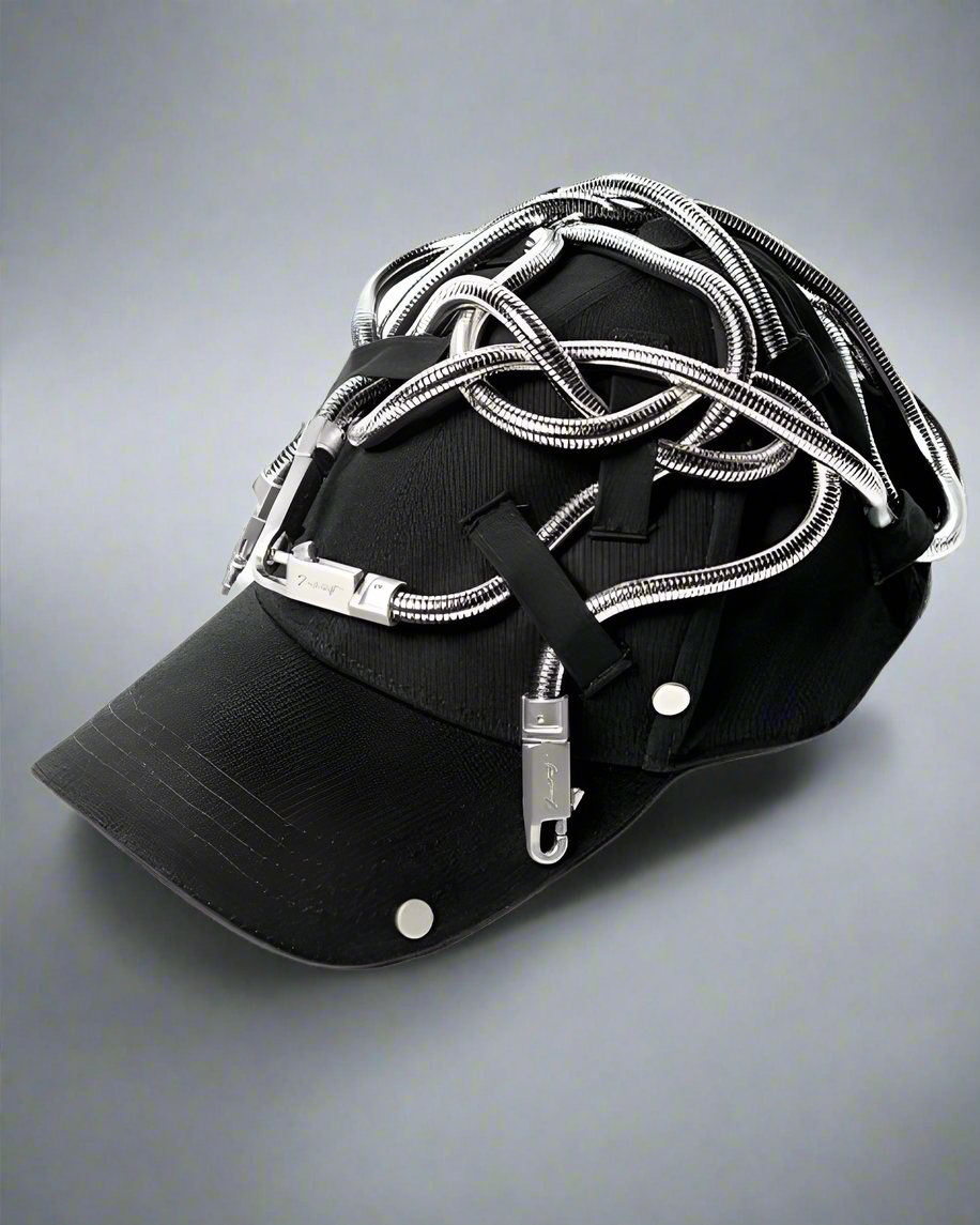 Rebel Vibe Snake Chain Cap - customizable cap - Rebel Vibe Snake Chain Baseball Cap for Street Style - Main view