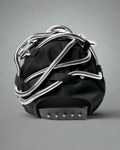 Rebel Vibe Snake Chain Cap - customizable cap - Rebel Vibe Snake Chain Baseball Cap for Street Style - View 8
