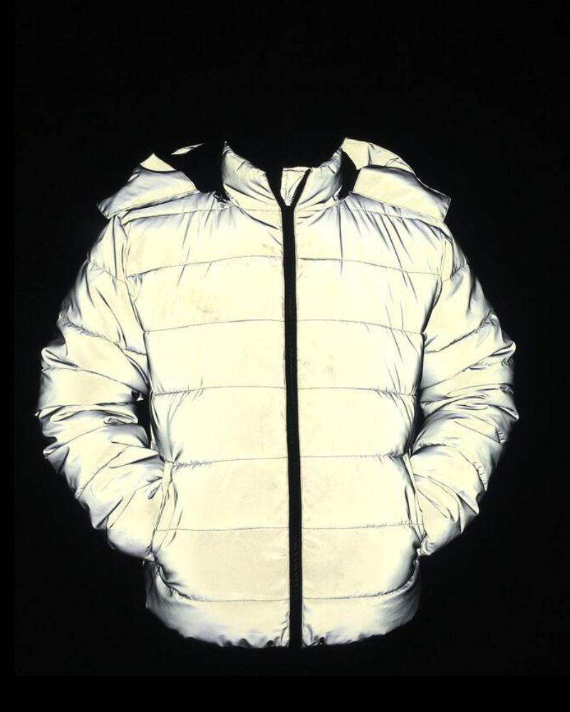 Reflective High-Tech Winter Coat - reflective jacket - Stylish Reflective High-Tech Winter Coat - Main view