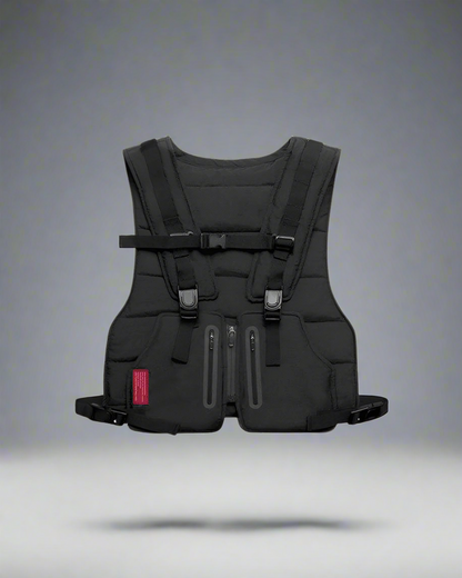 Reflective Performance Running Vest - running vest - Reflective Running Vest for Safety and Comfort - Main view
