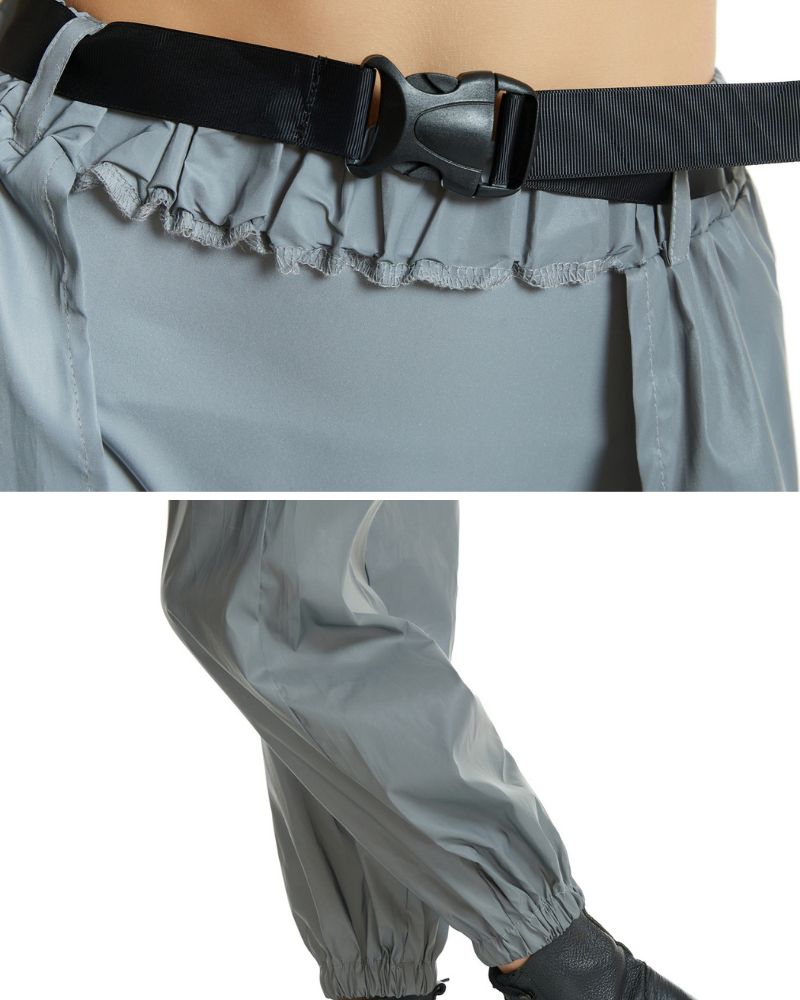 Reflective Rave Open-Crotch Pants -  casual style - Reflective Open-Crotch Pants for Rave and Casual Wear - View 11