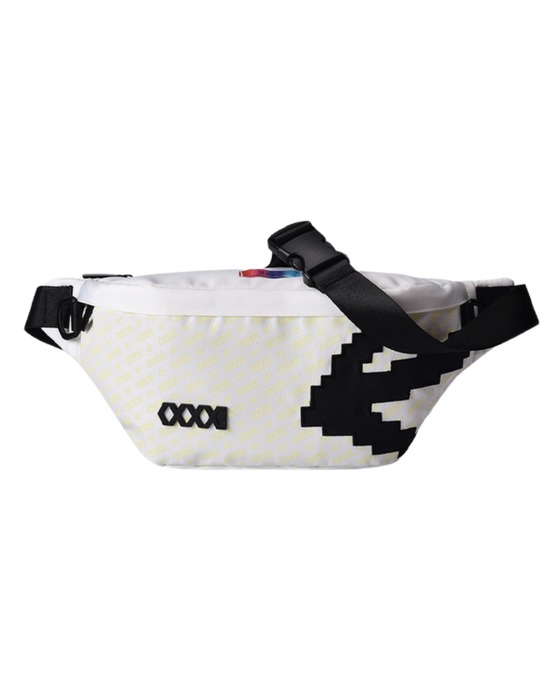 Reflective Techwear Chest Bag -  stylish techwear bag - Reflective Techwear Chest Bag for Night Adventures - View 11