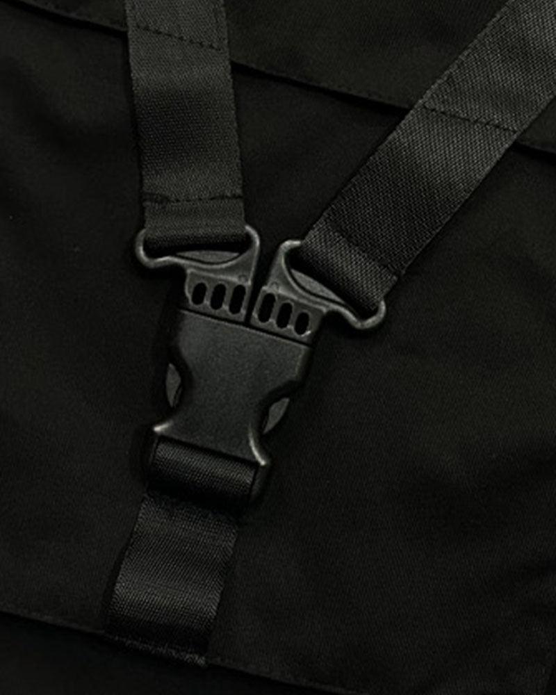 Reflective Techwear Hooded Jacket - techwear jacket - Reflective Hooded Jacket for Techwear and Urban Adventure - View 9