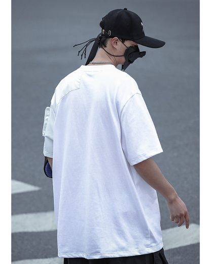 Reflective Techwear Imagination Tee -  futuristic - Reflective Techwear Imagination Tee for Urban Style - View 5