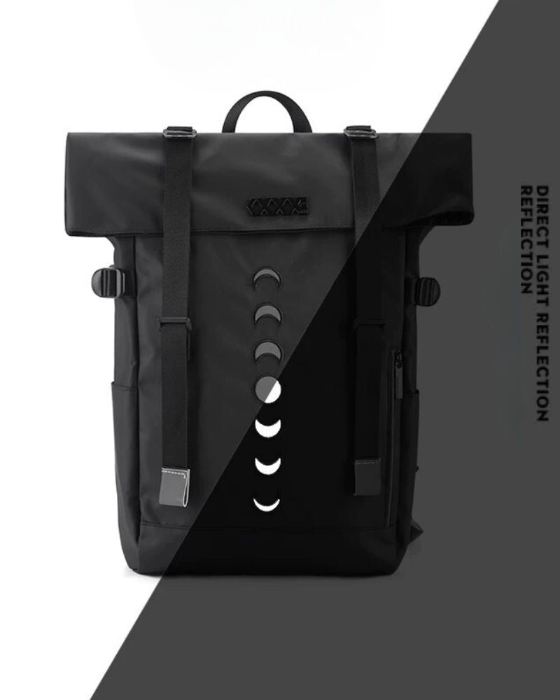 Reflective Urban Adventure Backpack - reflective backpack - Reflective Urban Adventure Backpack with Stylish Design - View 2