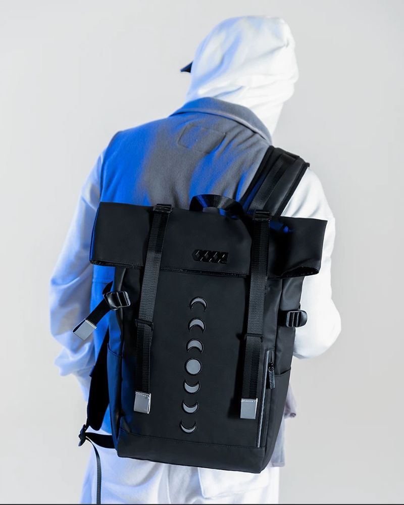 Reflective Urban Adventure Backpack -  urban adventure - Reflective Urban Adventure Backpack with Stylish Design - View 5