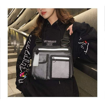 Reflective Urban Sports Chest Pack -  sports bag - Reflective Urban Chest Pack for Active Lifestyles - View 5