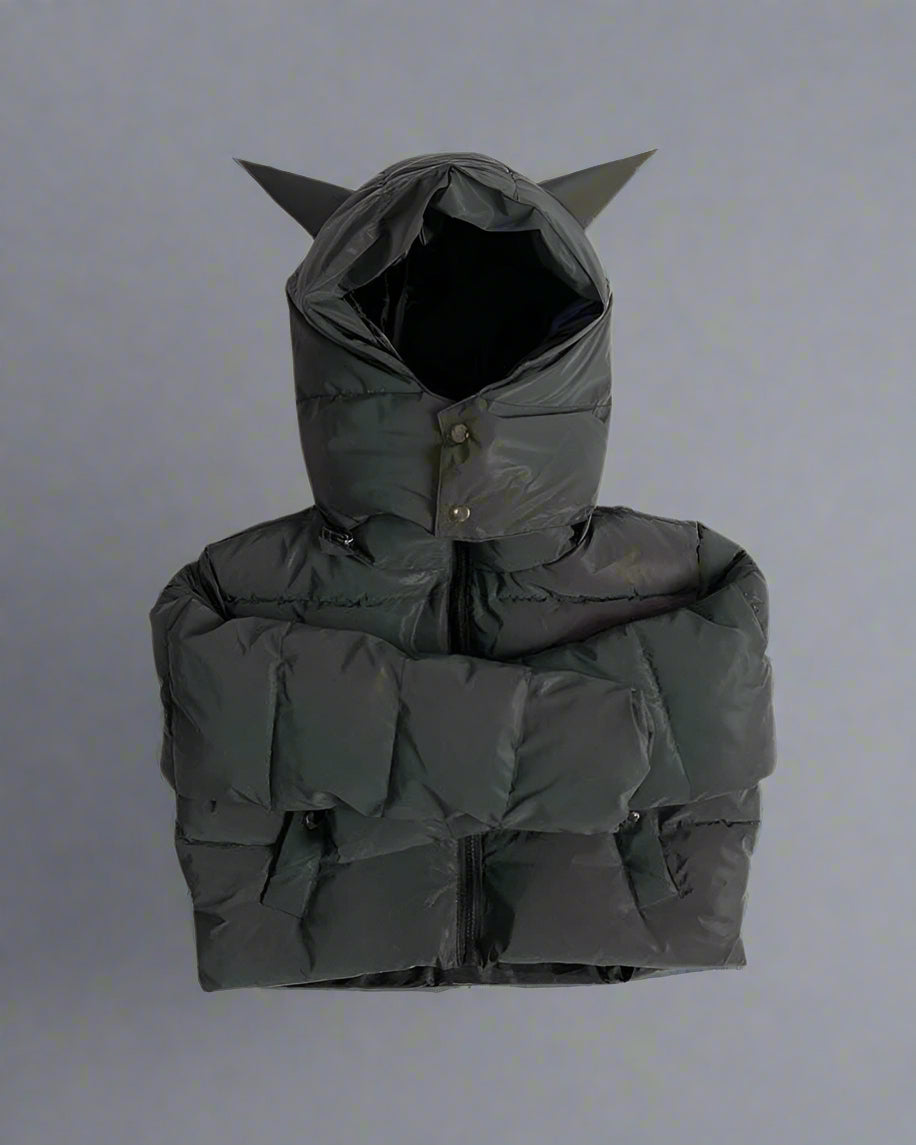 Reflective Winter Tech Jacket -  polyester jacket - Reflective Winter Tech Jacket for Urban Exploration - View 6