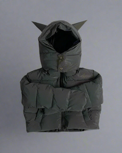 Reflective Winter Tech Jacket -  polyester jacket - Reflective Winter Tech Jacket for Urban Exploration - View 6