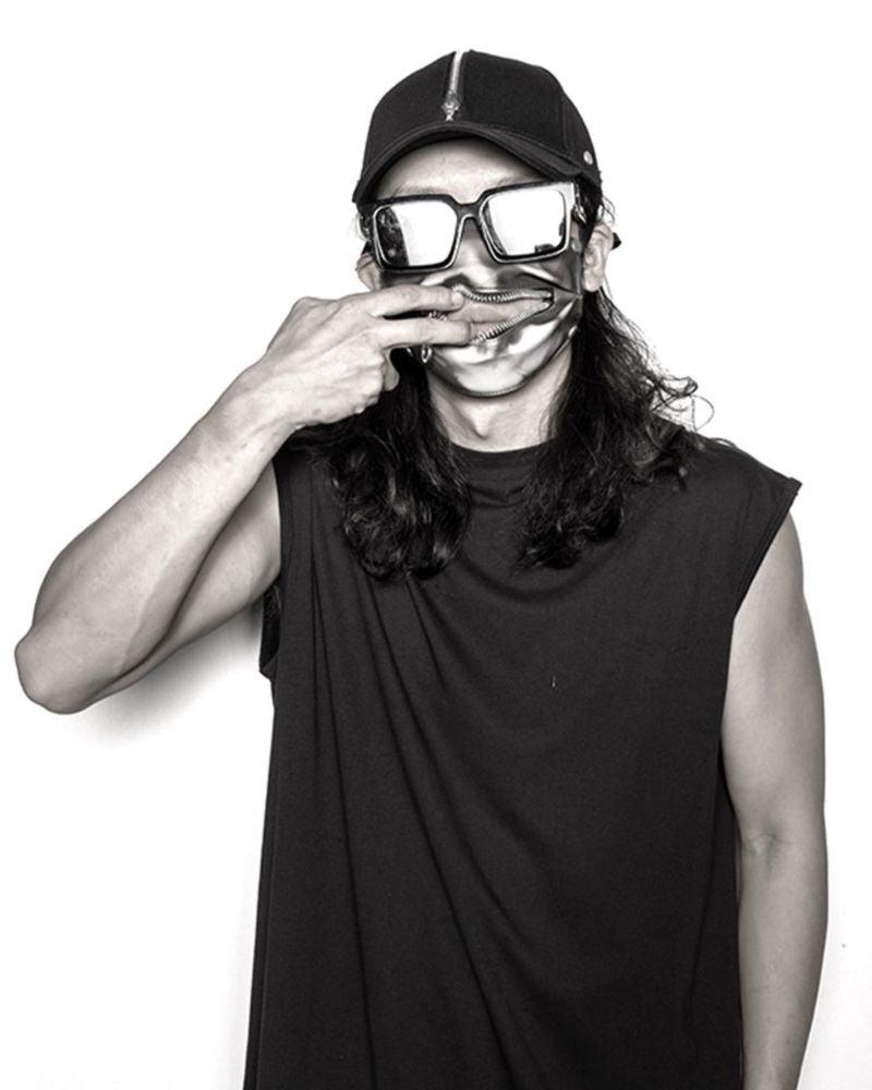 Reflective Zipper Face Mask -  low-light visibility mask - Stylish Reflective Zipper Face Mask for Urban Use - View 23
