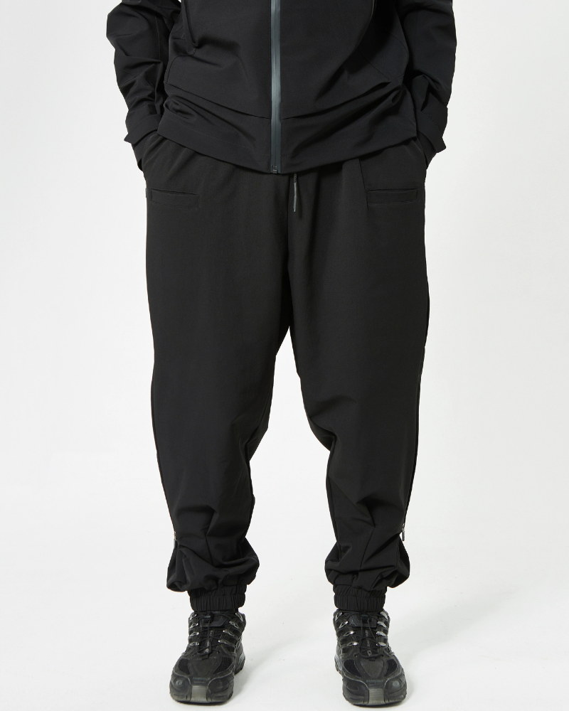 Relaxed Fit Ninja Hakama Pants -  black pants - Stylish Loose Fit Ninja Hakama Pants for Modern Wear - View 3