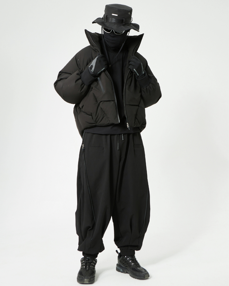Relaxed Fit Ninja Hakama Pants -  hakama pants - Stylish Loose Fit Ninja Hakama Pants for Modern Wear - View 5