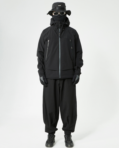 Relaxed Fit Ninja Hakama Pants -  loose fit pants - Stylish Loose Fit Ninja Hakama Pants for Modern Wear - View 6