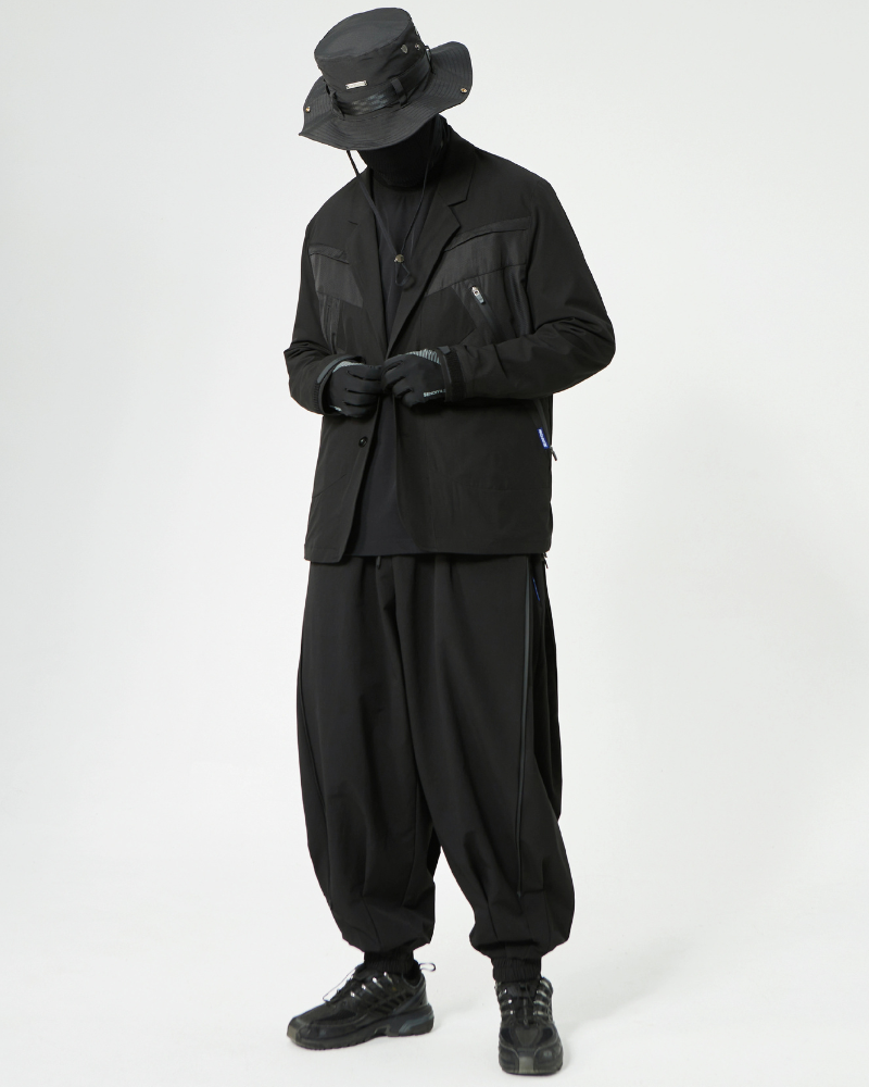 Relaxed Fit Ninja Hakama Pants -  streetwear - Stylish Loose Fit Ninja Hakama Pants for Modern Wear - View 7